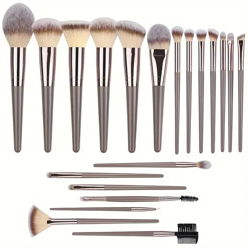 Professional Makeup Brush Set – Soft Synthetic Brushes
