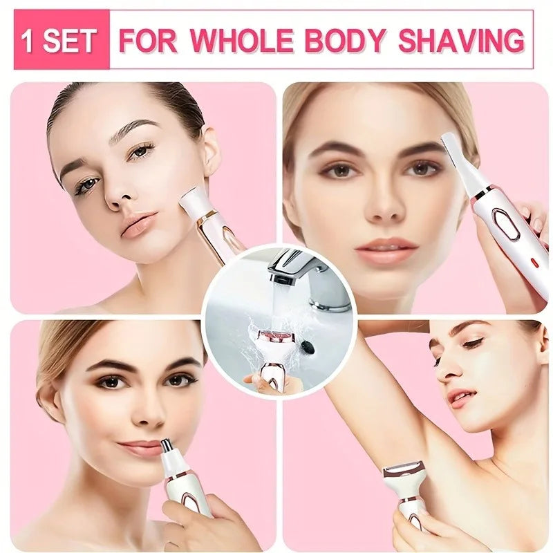 SilkTouch 4-in-1 Electric Lady Shaver
