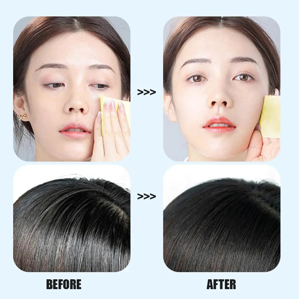 Oil Blotting Papers with Mirror (100 pcs)