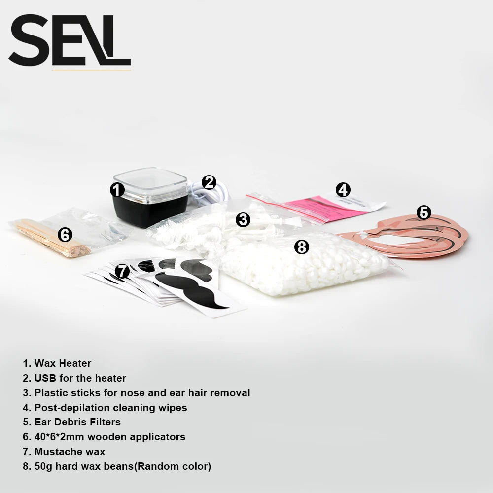 USB Mini Wax Heater for Facial Hair Removal