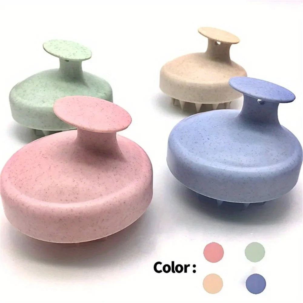 Silicone Scalp Massager Shampoo Brush