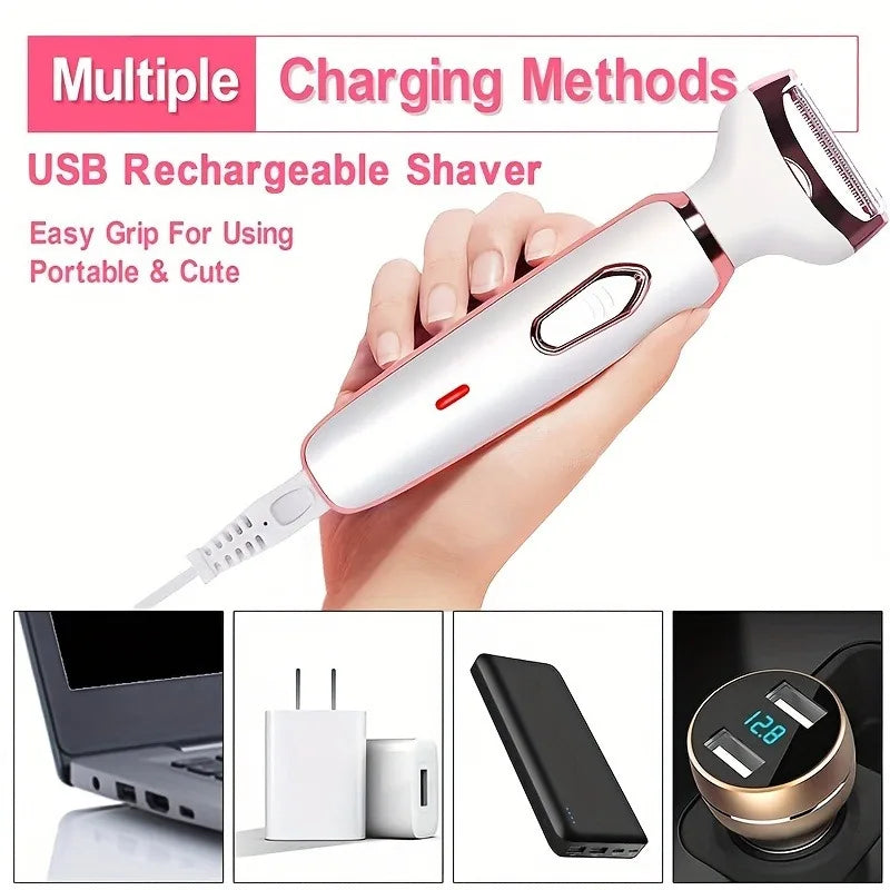 SilkTouch 4-in-1 Electric Lady Shaver