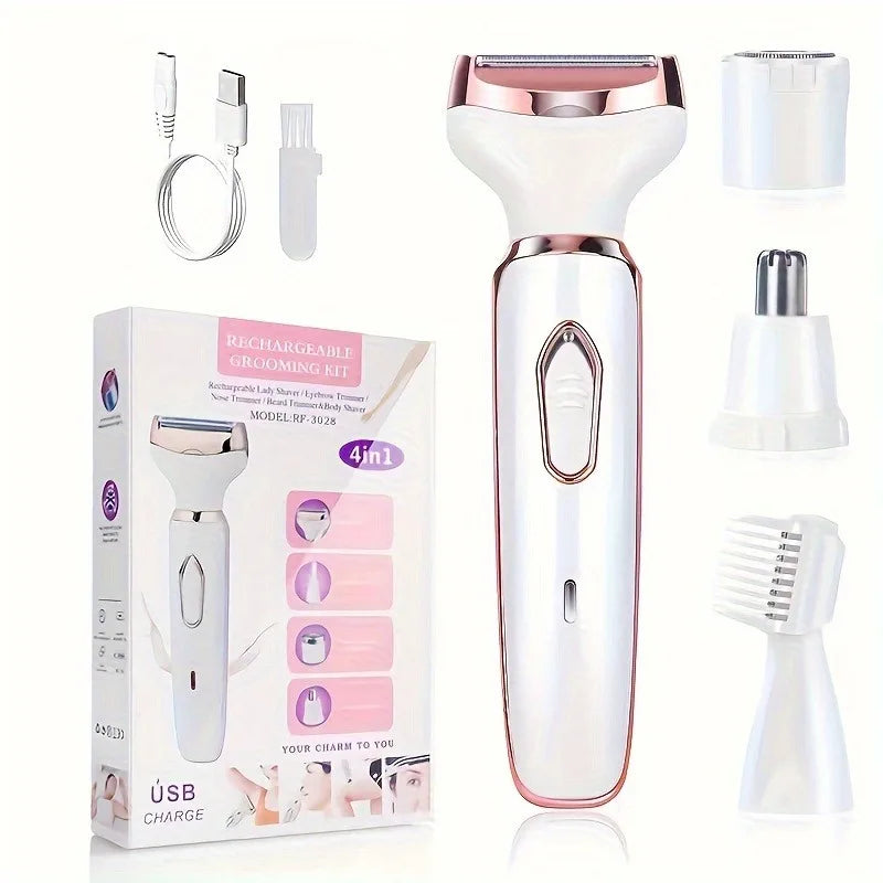 SilkTouch 4-in-1 Electric Lady Shaver
