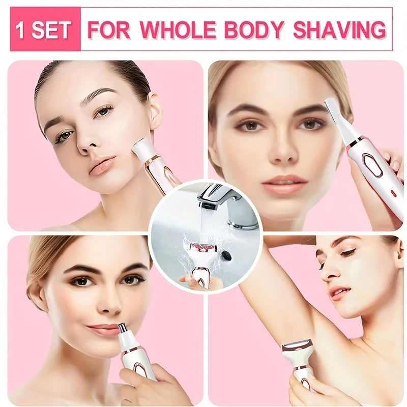 SilkTouch 4-in-1 Electric Lady Shaver