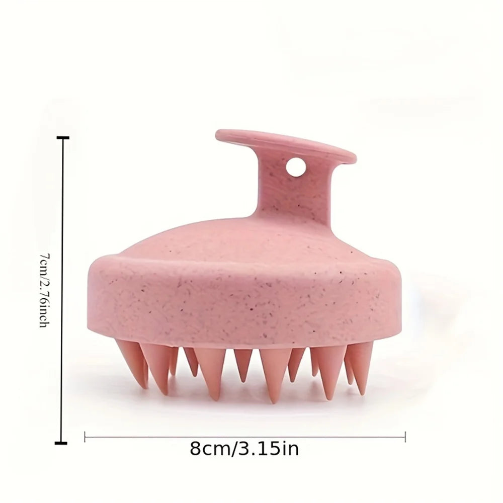Silicone Scalp Massager Shampoo Brush