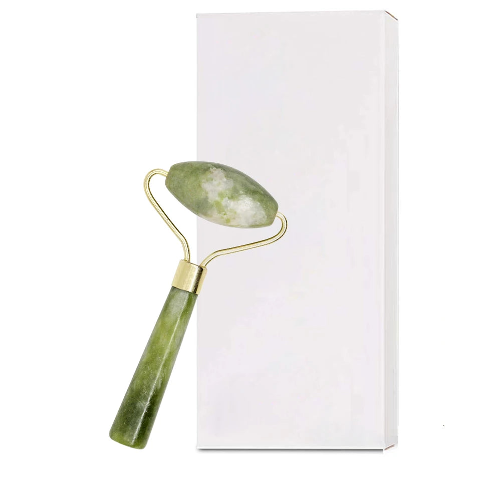 Jade Roller & Gua Sha Facial Massage Set