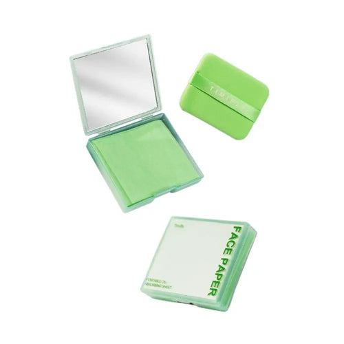 Oil Blotting Papers with Mirror (100 pcs)