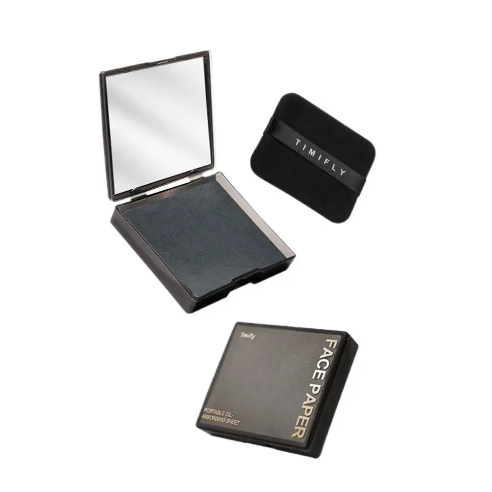 Oil Blotting Papers with Mirror (100 pcs)